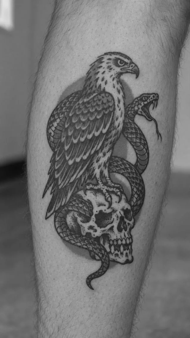 AI-generated tattoo design idea 14 from the Tatts inspiration feed